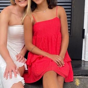 Urban outfitters katrina tiered mini dress